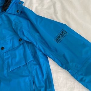 Barbour men raincoat jacket medium